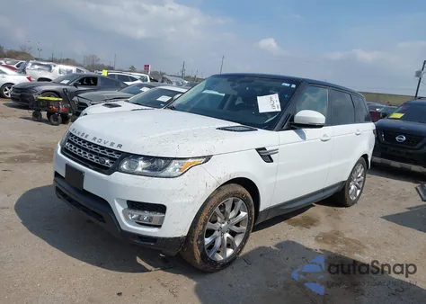 2016 Land Rover Range Rover Sport 3.0L V6 Supercharged Hse z USA, uszkodzony, nr VIN SALWR2VF4GA637222